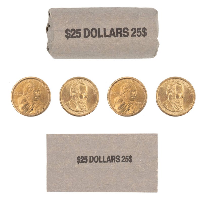 CAROUSELCHECKS Sacagawea Dollar Coin Flat Wrappers Solid Bundle of 100 - Image 2
